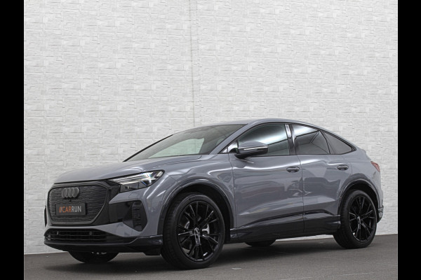 Audi Q4 Sportback e-tron 40 S-Line 77 kWh | Sportstoelen | H-Leder | ACC | Lane ass. | Virtual + | Black-Optic | Stoelverwarming | Camera | Matrix-Led | Getint Glas | Zwarte Hemelbekleding | MMi+ | 3-Zone Clima | Bovag Garantie |