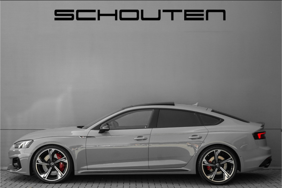 Audi RS5 Sportback 2.9 TFSI Quattro Pano Nardo RS Stoelen HUD ACC Black Optiek Sportuitlaat