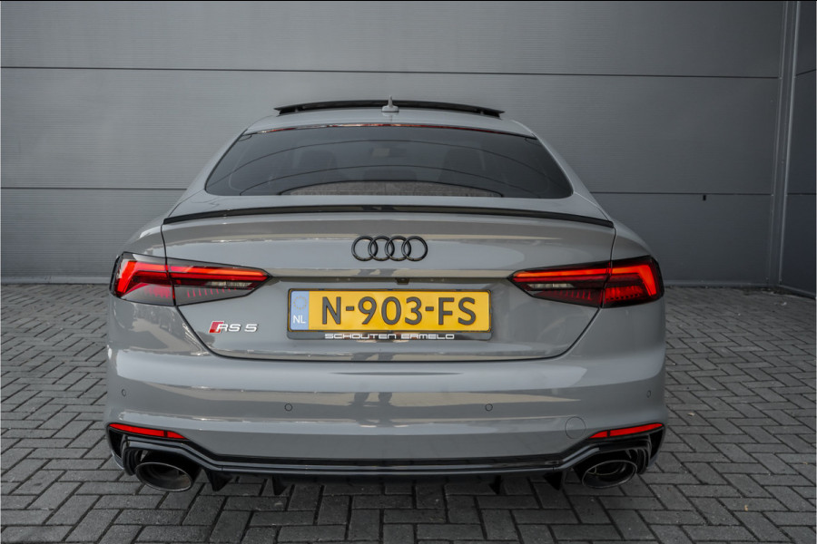 Audi RS5 Sportback 2.9 TFSI Quattro Pano Nardo RS Stoelen HUD ACC Black Optiek Sportuitlaat