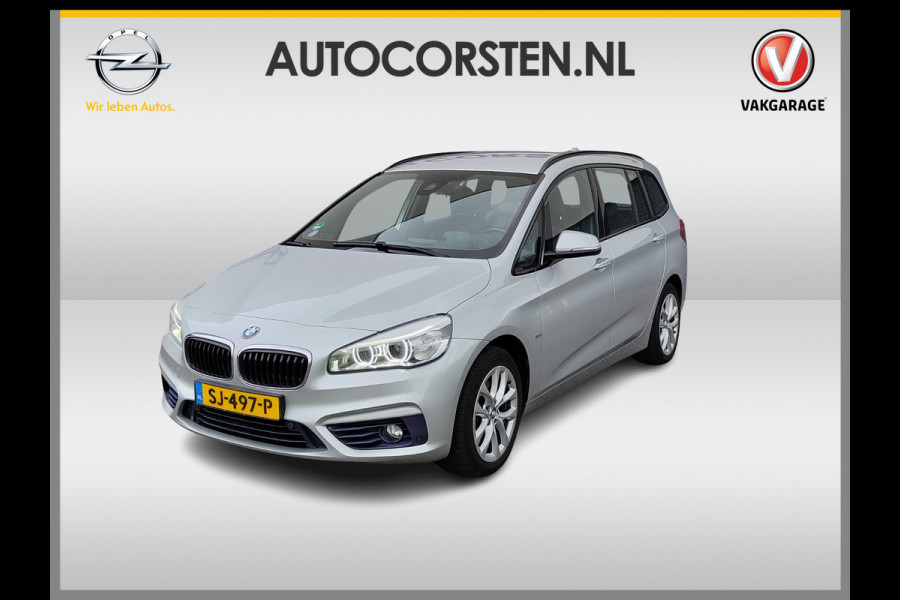 BMW 2 Serie Gran Tourer 218i Automaat 7-Persoons Leder Camera Navi Sport-Line Ecc Head-Up Display Stoelverwarming Pdc High Executive Lmv Bluetooth Elek.Achterklep Led Origineel Nederlandse Auto