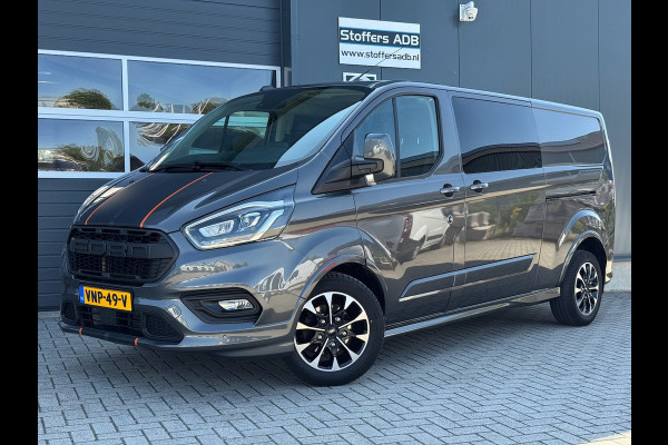 Ford Transit Custom 320 2.0 TDCI 185pk L2H1 Sport DC | L+R SCHUIF | Navi | Xenon | Raptor | Automaat | Trekhaak | 5-Zits