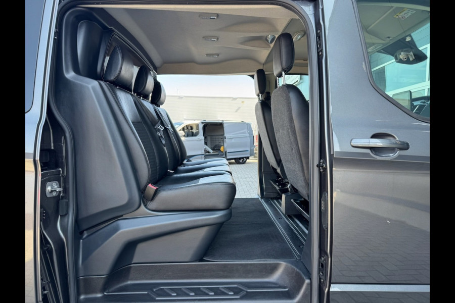 Ford Transit Custom 320 2.0 TDCI 185pk L2H1 Sport DC | L+R SCHUIF | Navi | Xenon | Raptor | Automaat | Trekhaak | 5-Zits