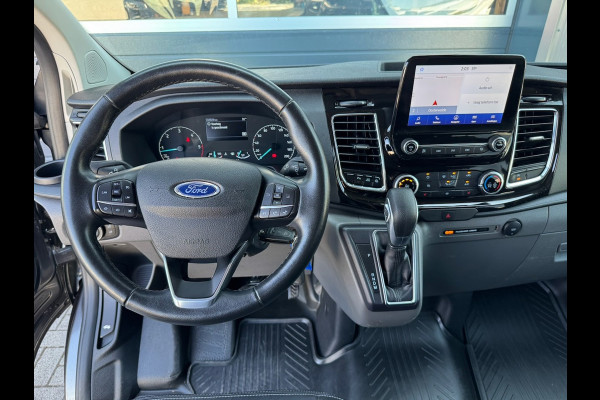 Ford Transit Custom 320 2.0 TDCI 185pk L2H1 Sport DC | L+R SCHUIF | Navi | Xenon | Raptor | Automaat | Trekhaak | 5-Zits