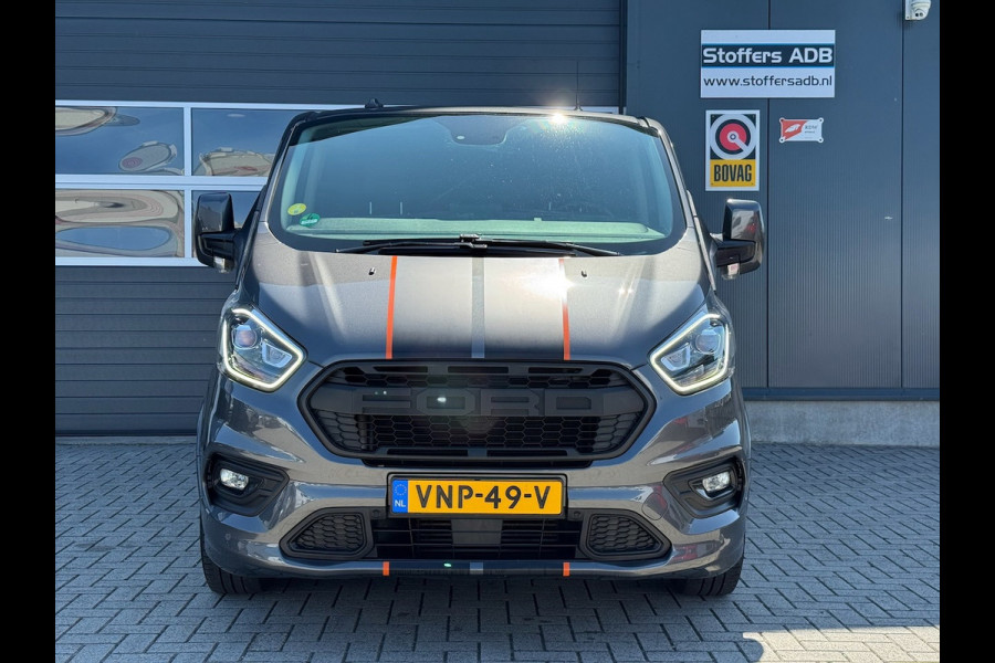 Ford Transit Custom 320 2.0 TDCI 185pk L2H1 Sport DC | L+R SCHUIF | Navi | Xenon | Raptor | Automaat | Trekhaak | 5-Zits