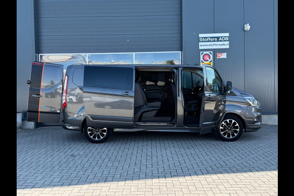 Ford Transit Custom 320 2.0 TDCI 185pk L2H1 Sport DC | L+R SCHUIF | Navi | Xenon | Raptor | Automaat | Trekhaak | 5-Zits