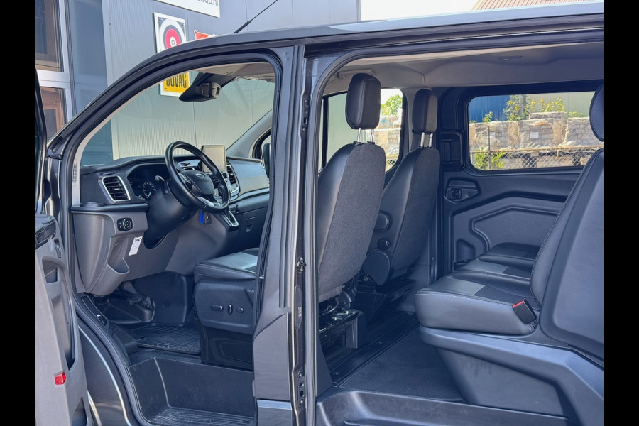 Ford Transit Custom 320 2.0 TDCI 185pk L2H1 Sport DC | L+R SCHUIF | Navi | Xenon | Raptor | Automaat | Trekhaak | 5-Zits