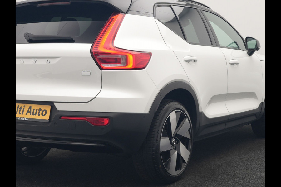 Volvo XC40 Recharge Ultimate 70 kWh 232pk Dealer O.H | Panodak | Adaptive Cruise | Harman / Kardon | 360 Camera | Alcantara Sportstoelen Memory & Verwarmd | Apple Carplay | Keyless | Stuurverwarming | BLIS | Google Assistant & Maps | Virtual | Navigatie | DAB | 20"L.M | Plug In Hybrid |