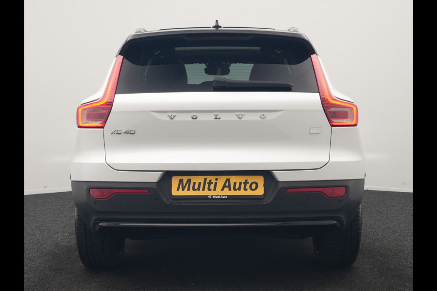 Volvo XC40 Recharge Ultimate 70 kWh 232pk Dealer O.H | Panodak | Adaptive Cruise | Harman / Kardon | 360 Camera | Alcantara Sportstoelen Memory & Verwarmd | Apple Carplay | Keyless | Stuurverwarming | BLIS | Google Assistant & Maps | Virtual | Navigatie | DAB | 20"L.M | Plug In Hybrid |