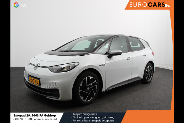 Volkswagen ID.3 First 58 kWh SOH 86% Navigatie Apple Carplay/Android Auto Adaptive Cruise Control Parkeersensoren Stoel- en stuurverwarming Lichtmetalen velgen Climate Control