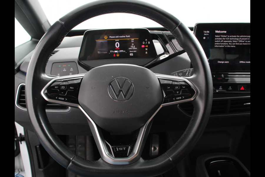 Volkswagen ID.3 First 58 kWh SOH 86% Navigatie Apple Carplay/Android Auto Adaptive Cruise Control Parkeersensoren Stoel- en stuurverwarming Lichtmetalen velgen Climate Control