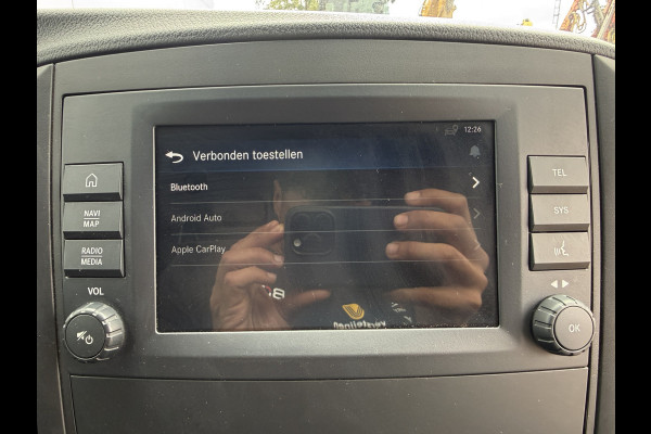 Mercedes-Benz eVito eVito 112 66kWh L2 280km WLTP 95,6% (SOH) 80KW Snelladen Climate Control Apple Carplay Stoelverwarming