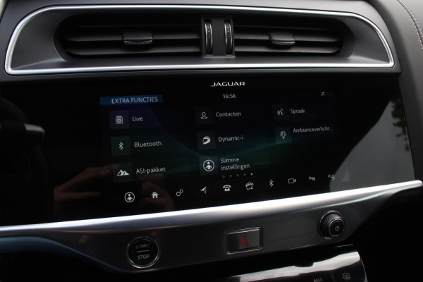 Jaguar I-PACE EV400 First Edition 90 kWh / Full option! / Trekhaak / Panoramadak / 360Camera / Head-up / 20'' / Luchtvering / Leder / Meridian / Stoel+Stuurverwarming / 4zone Airco / DAB / Dodehoek / ACC