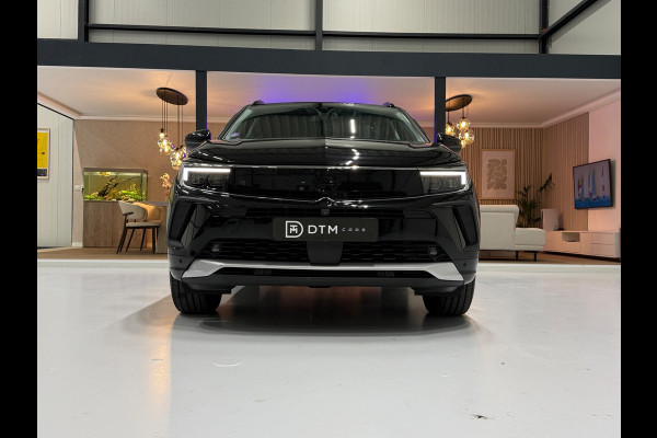 Opel Grandland Ultimate 1.2 Turbo AUT 130pk | Perla Nera Zwart | 360° Camera | Trekhaak | Elektr. Achterklep