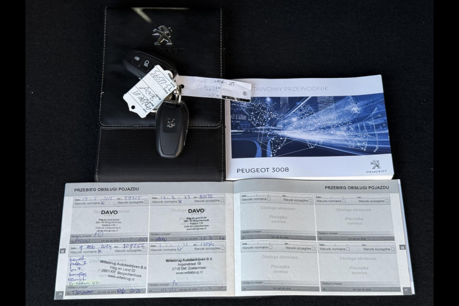Peugeot 3008 1.2 PureTech Allure 2e Eigenaar|Schuifdak|Camera|Carplay|Clima|Trekhaak|i-Cockpit|Cruise|Elek Ramen|LM Velgen|PDC V+A|Stoelverwarming|Nieuwe APK bij aflevering