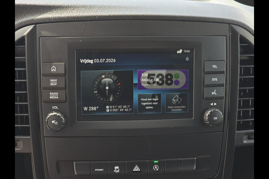 Mercedes-Benz Vito 116 CDI L3 H1 - AUTOMAAT - Euro 6 - 160 Pk - Airco - Cruise Control - ParkeerCamera
