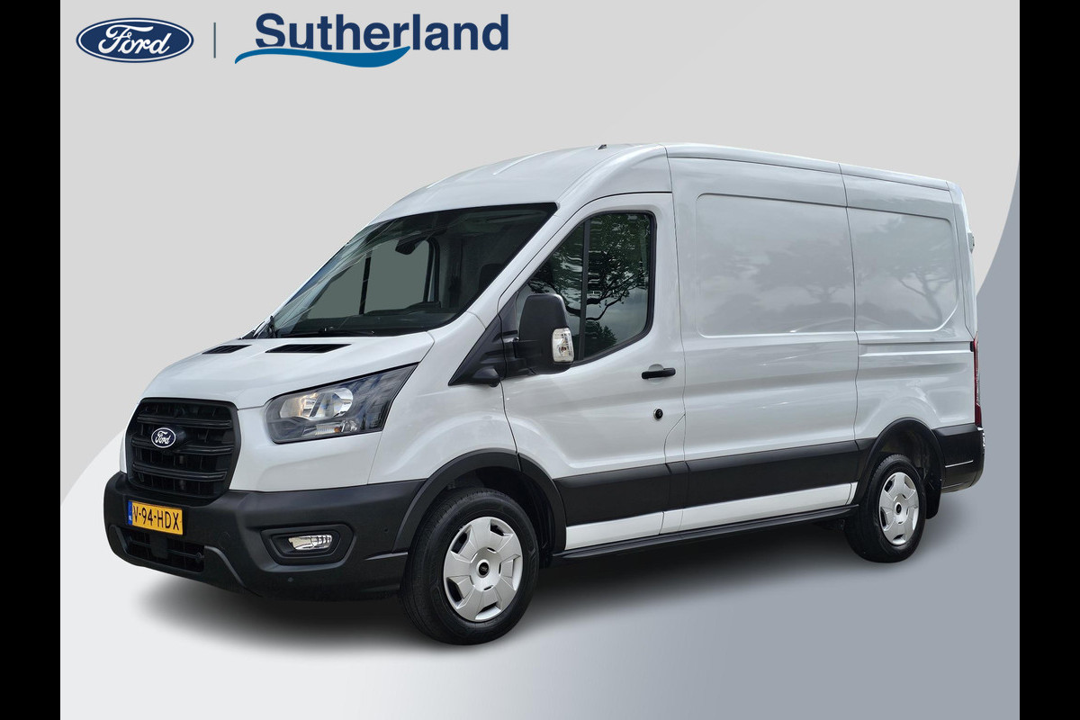 Ford Transit 310 2.0 TDCI L2H2 Trend Achteruitrijcamera | Betimmerde Laadruimte | Trekhaak | Airco | Navigatie | Adaptieve Cruise Control | Stoelverwarming etc.
