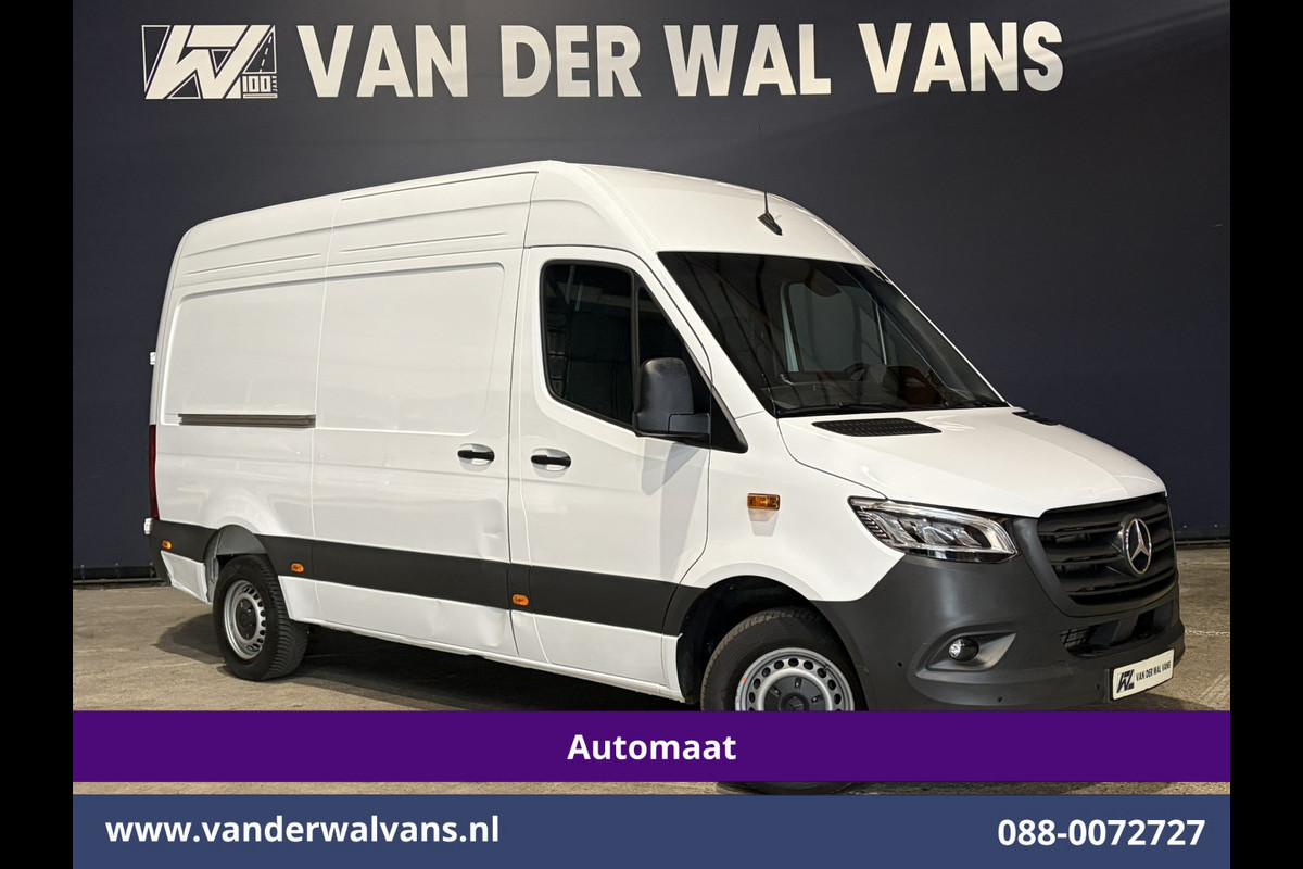 Mercedes-Benz Sprinter 317 CDI 170pk 9G-Tronic Automaat L2H2 2025 model Euro6 Airco | Camera | Navigatie | Adaptieve Cruisecontrol | LED Chauffeursstoel, Stoelverwarming, Parkeersensoren, Bjrijdersbank