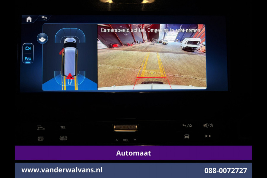 Mercedes-Benz Sprinter 317 CDI 170pk 9G-Tronic Automaat L2H2 2025 model Euro6 Airco | Camera | Navigatie | Adaptieve Cruisecontrol | LED Chauffeursstoel, Stoelverwarming, Parkeersensoren, Bjrijdersbank