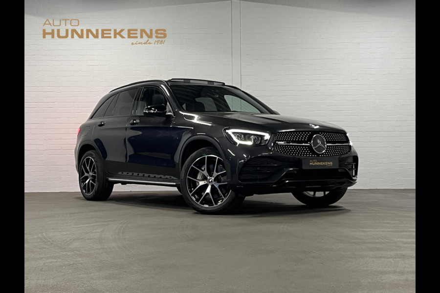 Mercedes-Benz GLC 300e 4MATIC AMG-line Trekhaak | Burmester | Open dak | Stoelverwarming | Carplay | Cruise control | Achteruitrij camera