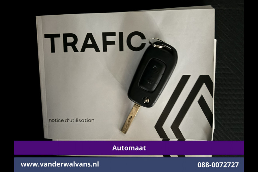Renault Trafic 2.0 Blue dCi 150pk Automaat L2H1 Euro6 Airco | 2x zijdeur | LED | Apple Carplay Cruisecontrol, Parkeersensoren, Bijrijdersbank
