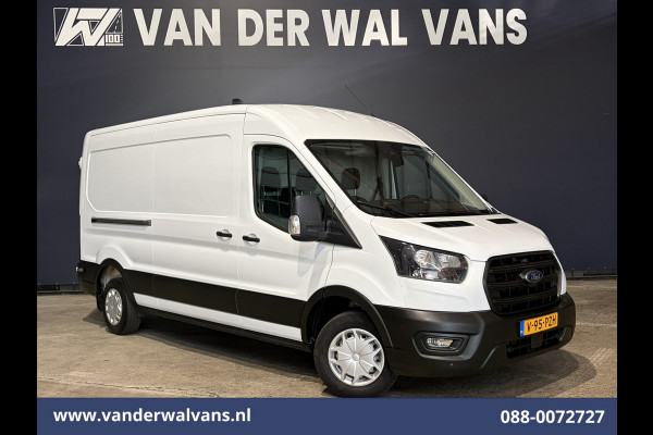 Ford Transit 2.0 TDCI 131pk L3H2 Euro6 Airco | Camera | Cruisecontrol | Verwarmde Voorruit 270 Graden Achterdeuren, Parkeersensoren, Bijrijdersbank