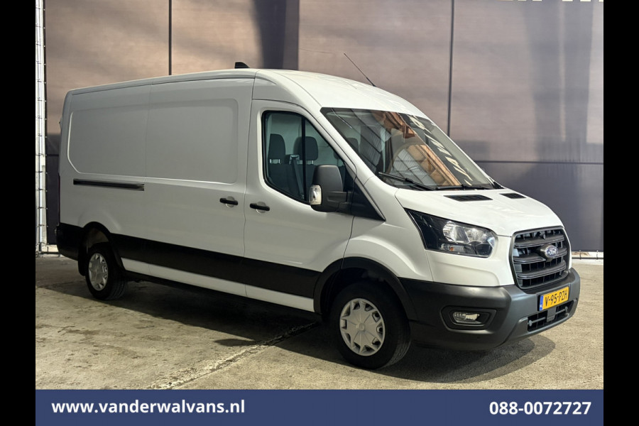 Ford Transit 2.0 TDCI 131pk L3H2 Euro6 Airco | Camera | Cruisecontrol | Verwarmde Voorruit 270 Graden Achterdeuren, Parkeersensoren, Bijrijdersbank