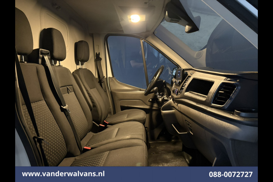 Ford Transit 2.0 TDCI 131pk L3H2 Euro6 Airco | Camera | Cruisecontrol | Verwarmde Voorruit 270 Graden Achterdeuren, Parkeersensoren, Bijrijdersbank