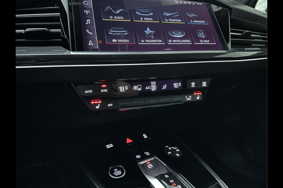 Audi Q4 Sportback e-tron 40 S-Line 77 kWh | Sportstoelen | SOH 98,5 % | H-Leder | ACC | Lane ass. | Virtual + | Black-Optic | Stoelverwarming | 5x Q4 OP VOORRAAD! | Camera | Matrix-Led | Getint Glas | Zwarte Hemelbekleding | MMi+ | 3-Zone Clima | Bovag Garantie |