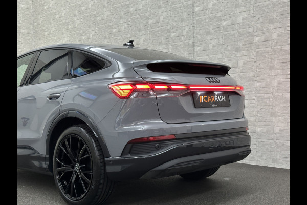 Audi Q4 Sportback e-tron 40 S-Line 77 kWh | Sportstoelen | SOH 98,5 % | H-Leder | ACC | Lane ass. | Virtual + | Black-Optic | Stoelverwarming | 5x Q4 OP VOORRAAD! | Camera | Matrix-Led | Getint Glas | Zwarte Hemelbekleding | MMi+ | 3-Zone Clima | Bovag Garantie |