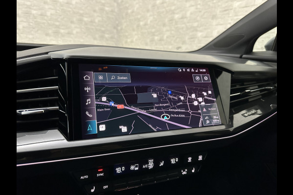 Audi Q4 Sportback e-tron 40 S-Line 77 kWh | Sportstoelen | SOH 98,5 % | H-Leder | ACC | Lane ass. | Virtual + | Black-Optic | Stoelverwarming | 5x Q4 OP VOORRAAD! | Camera | Matrix-Led | Getint Glas | Zwarte Hemelbekleding | MMi+ | 3-Zone Clima | Bovag Garantie |