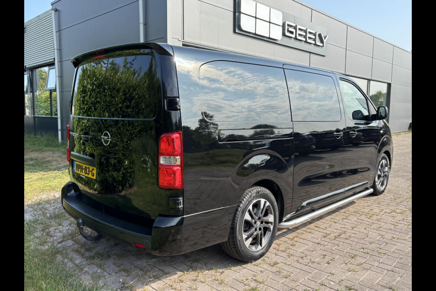 Opel Vivaro-e L3H1 Innovation DC 75 kWh | 329 km WLTP | Dubbele Schuifdeur | Camera | Trekhaak | CarPlay | Navi | 17" LMV