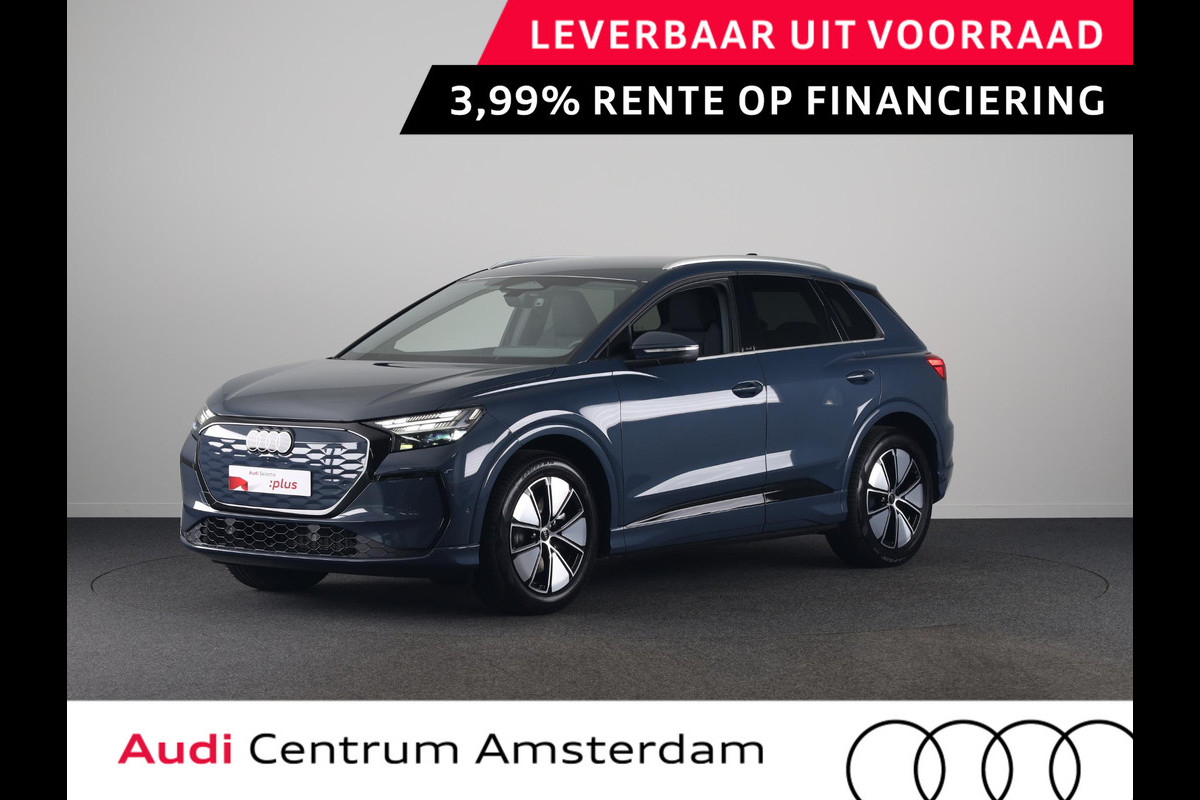 Audi Q4 e-tron Advanced edition 82 kWh 286 PK | Techniekpakket plus | Privacy glas | Trekhaak | Exterieurdetails carross.kleur |