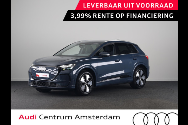 Audi Q4 e-tron Advanced edition 82 kWh 286 PK | Techniekpakket plus | Privacy glas | Trekhaak | Exterieurdetails carross.kleur |