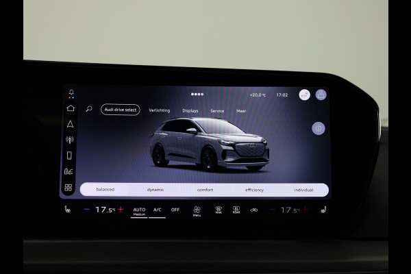 Audi Q4 e-tron S edition 82 KWh 286 pk | Optiekpakket zwart-glanzend | Privacy glas | Trekhaak | Leder/stof interieur |