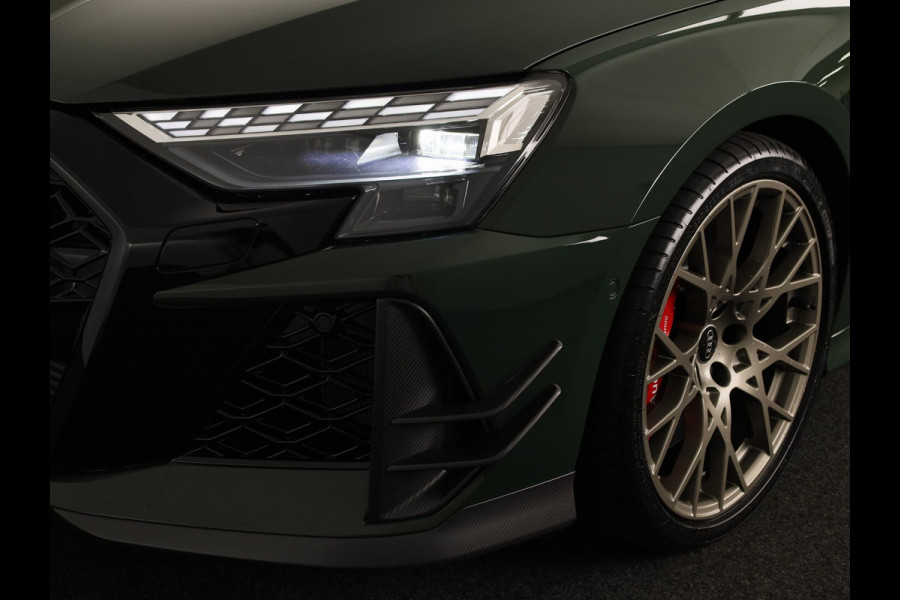 Audi RS3 Sportback Competition Limited 2.5 FSI 295 kW / 400 PK SB | 586 / 750  gelimiteerde oplage | Audi Exclusive Malachite Green | Panoramadak | Sonos | HUD |