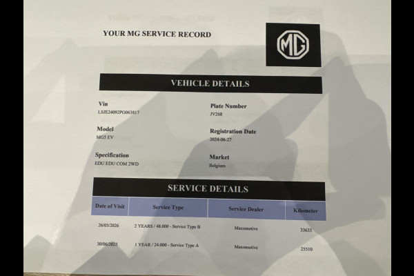 MG Mg5 electric Long Range Comfort 61 kWh SOH 96% | ACHTERUITRIJCAMERA | ADAPTIVE CRUISE CONTROL | STOEL & STUURVERWARMING | MG DEALER ONDERHOUDEN | FABRIEKSGARANTIE T/M 6-2031 |