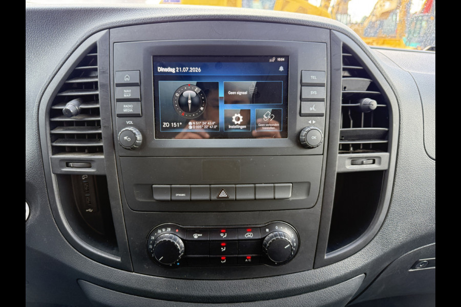 Mercedes-Benz eVito 112 66 kWh 280km WLTP 97% (SOH) Snelladen L2H1 Climate Control Cruise Control Carplay Camera Stoelverwarming