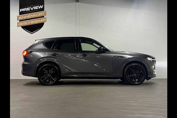 Mazda CX-60 2.5 e-SkyActiv PHEV Homura Adapt. cruise control | Stoelventilatie | 360 camera | Head-up display | Stuur-/Stoelverwarming | BOSE sound | Carplay