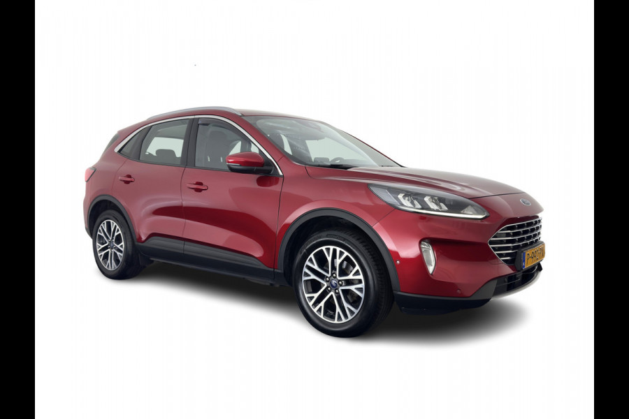 Ford Kuga 2.5 PHEV Titanium (Plug-in) (INCL-BTW) *DIGI-COCKPIT | ADAPTIVE-CRUISE | BLINDSPOT | PARK-PILOT | CAMERA | NAVI-FULLMAP | HEATED-SEATS | COMFORT-SEATS | ECC | CARPLAY | PDC | DAB | LANE-ASSIST | TOWBAR | 18''ALU*