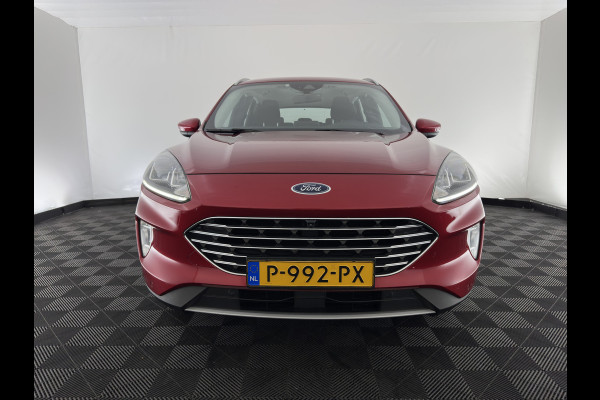 Ford Kuga 2.5 PHEV Titanium (Plug-in) (INCL-BTW) *DIGI-COCKPIT | ADAPTIVE-CRUISE | BLINDSPOT | PARK-PILOT | CAMERA | NAVI-FULLMAP | HEATED-SEATS | COMFORT-SEATS | ECC | CARPLAY | PDC | DAB | LANE-ASSIST | TOWBAR | 18''ALU*