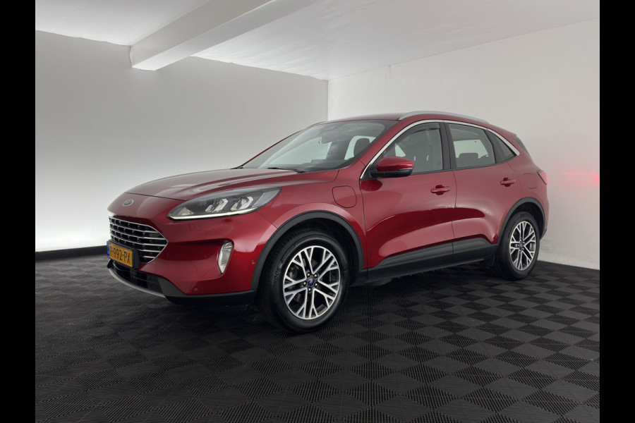 Ford Kuga 2.5 PHEV Titanium (Plug-in) (INCL-BTW) *DIGI-COCKPIT | ADAPTIVE-CRUISE | BLINDSPOT | PARK-PILOT | CAMERA | NAVI-FULLMAP | HEATED-SEATS | COMFORT-SEATS | ECC | CARPLAY | PDC | DAB | LANE-ASSIST | TOWBAR | 18''ALU*
