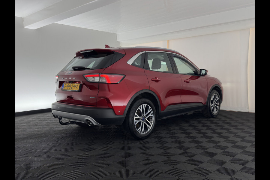 Ford Kuga 2.5 PHEV Titanium (Plug-in) (INCL-BTW) *DIGI-COCKPIT | ADAPTIVE-CRUISE | BLINDSPOT | PARK-PILOT | CAMERA | NAVI-FULLMAP | HEATED-SEATS | COMFORT-SEATS | ECC | CARPLAY | PDC | DAB | LANE-ASSIST | TOWBAR | 18''ALU*
