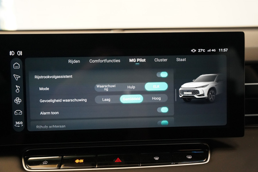 MG MG HS PHEV 1.5 Luxury 360 Camera Leder ACC Elek. Stoelverstelling 24 Maanden garantie* (Vraag naar de voorwaarden)