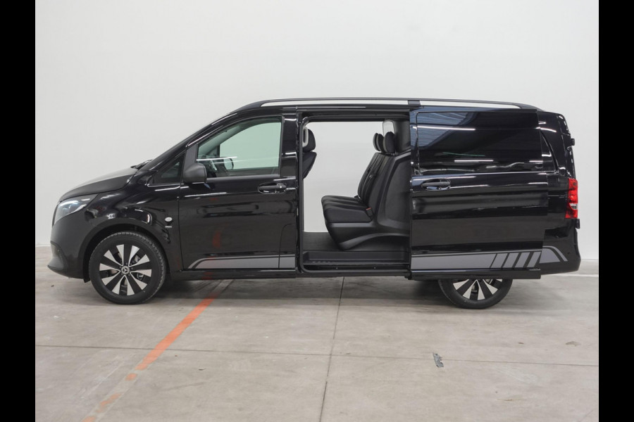 Mercedes-Benz Vito 114 CDI L2 Select Dubbele Cabine Trekhaak Navigatie Apple Carplay/Android Auto Camera Parkeersensoren Cruise Control Climate control Leder Lichtmetalen velgen Getinte ramen