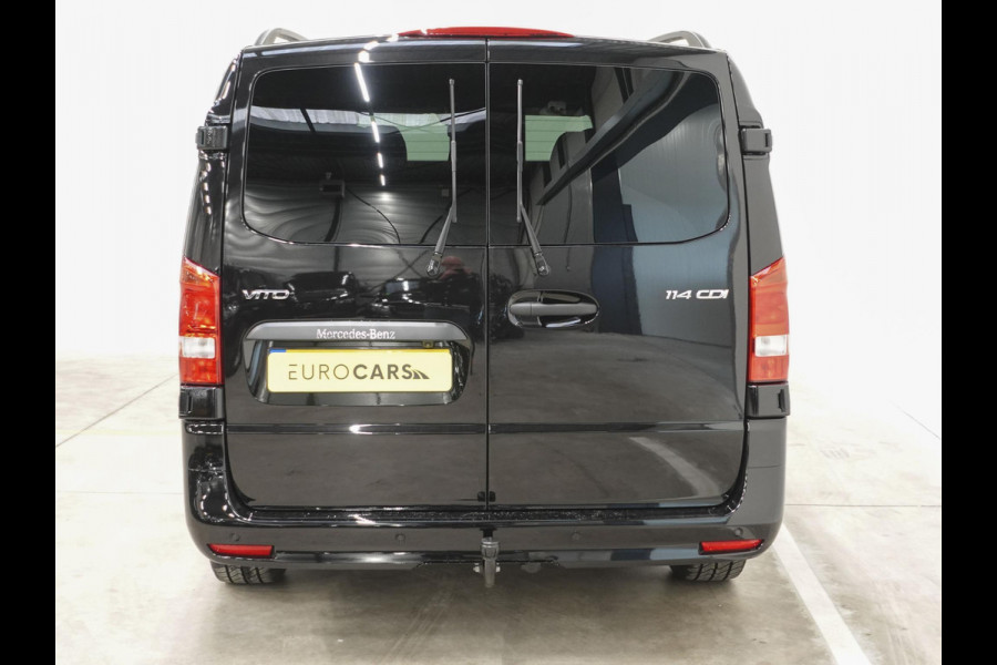 Mercedes-Benz Vito 114 CDI L2 Select Dubbele Cabine Trekhaak Navigatie Apple Carplay/Android Auto Camera Parkeersensoren Cruise Control Climate control Leder Lichtmetalen velgen Getinte ramen