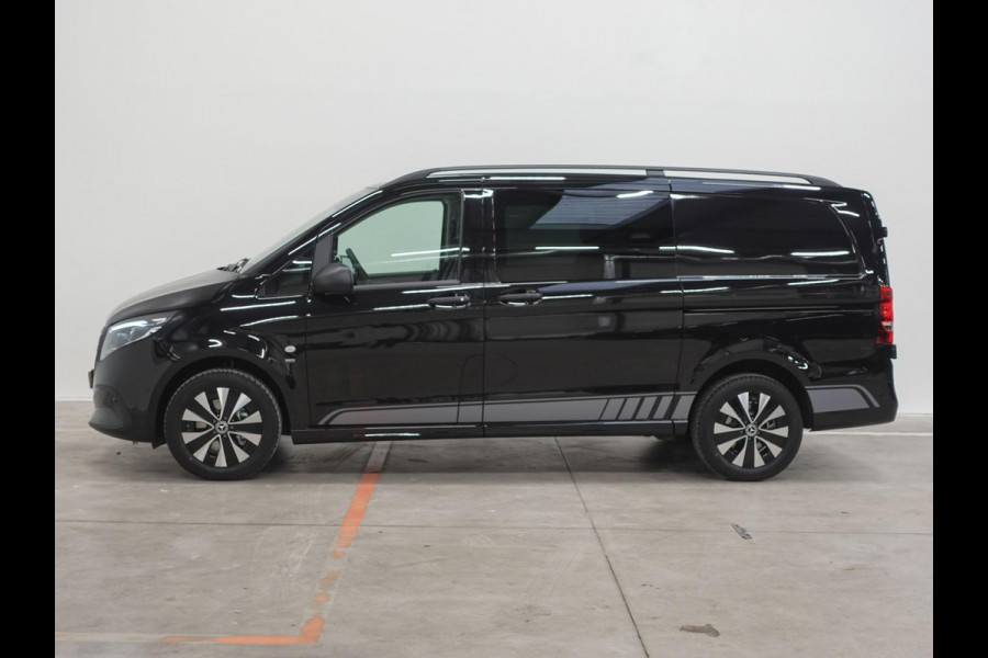 Mercedes-Benz Vito 114 CDI L2 Select Dubbele Cabine Trekhaak Navigatie Apple Carplay/Android Auto Camera Parkeersensoren Cruise Control Climate control Leder Lichtmetalen velgen Getinte ramen