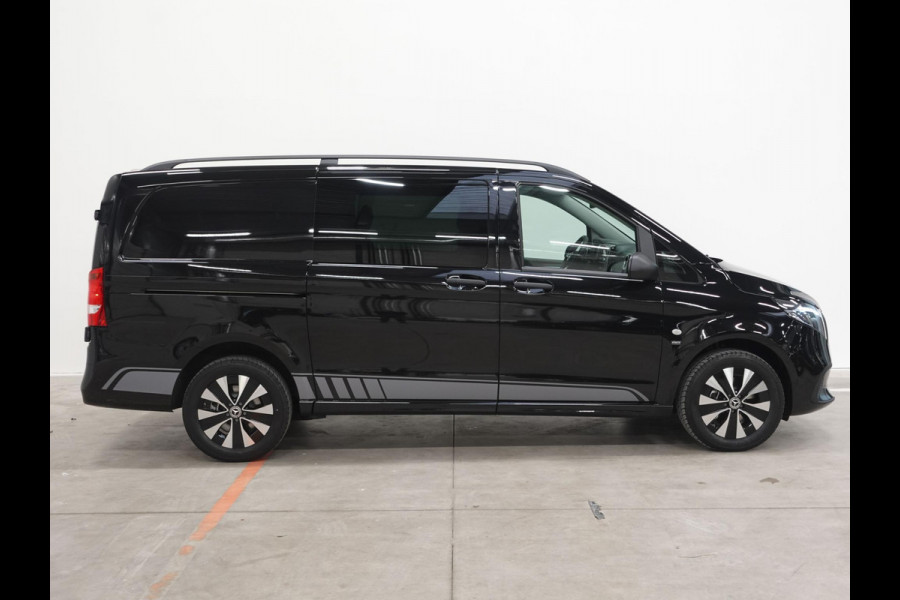Mercedes-Benz Vito 114 CDI L2 Select Dubbele Cabine Trekhaak Navigatie Apple Carplay/Android Auto Camera Parkeersensoren Cruise Control Climate control Leder Lichtmetalen velgen Getinte ramen