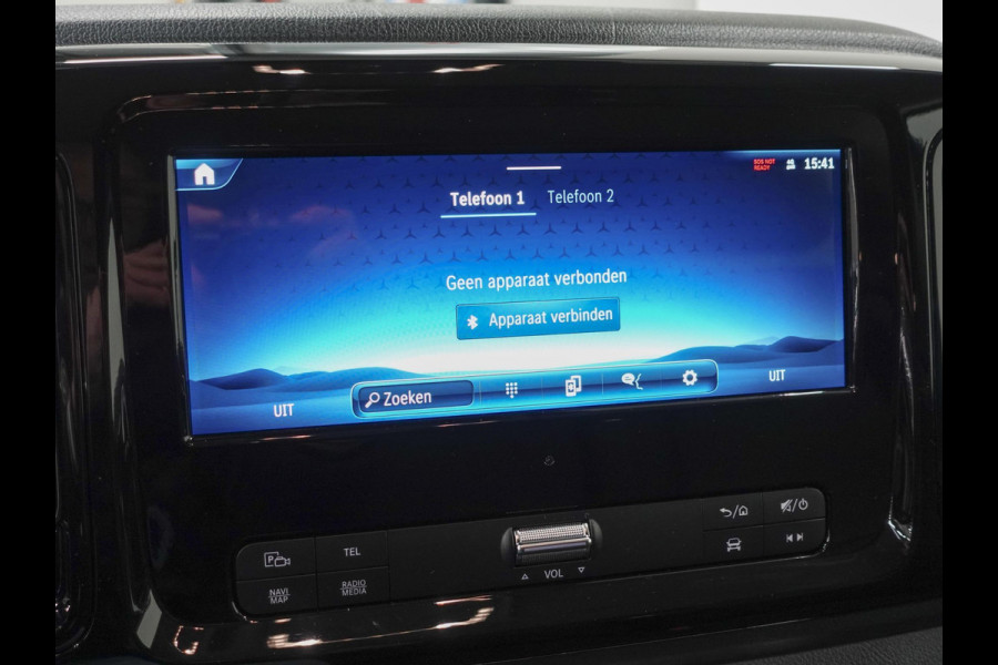 Mercedes-Benz Vito 114 CDI L2 Select Dubbele Cabine Trekhaak Navigatie Apple Carplay/Android Auto Camera Parkeersensoren Cruise Control Climate control Leder Lichtmetalen velgen Getinte ramen