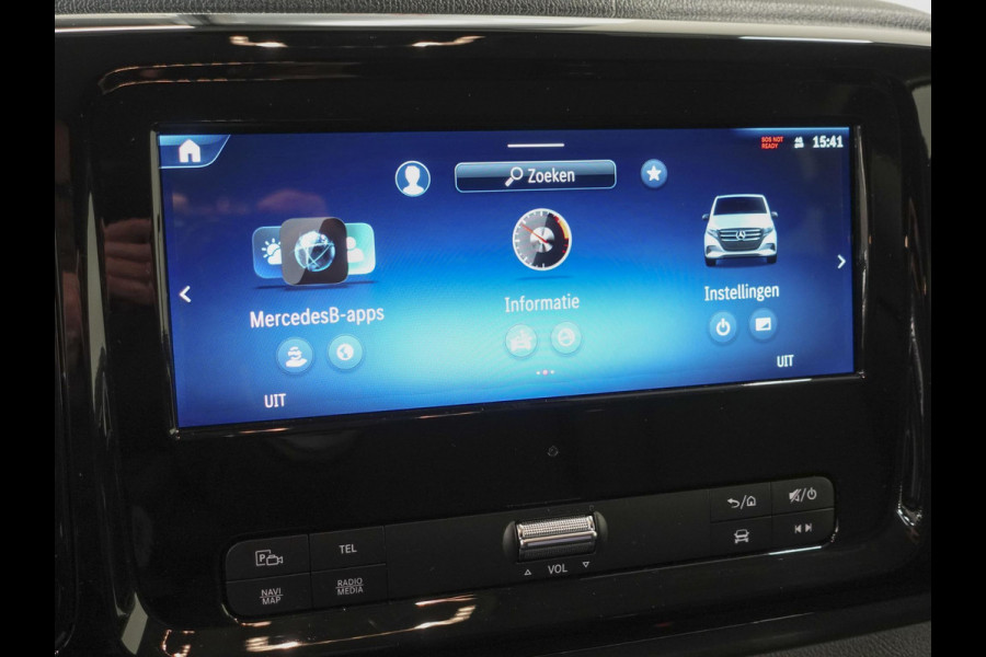 Mercedes-Benz Vito 114 CDI L2 Select Dubbele Cabine Trekhaak Navigatie Apple Carplay/Android Auto Camera Parkeersensoren Cruise Control Climate control Leder Lichtmetalen velgen Getinte ramen