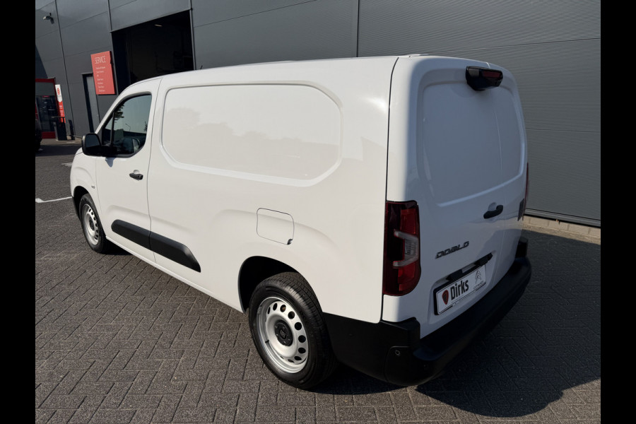 Fiat Doblò 100pk L2 1000kg (Laadruimte betimmering - Camera - Airco - Navigatie - Parkeersensoren V+A - Digitale spiegel - Moduwork - Apple